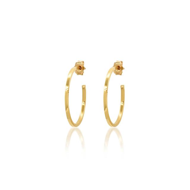 Small Thin Hoops