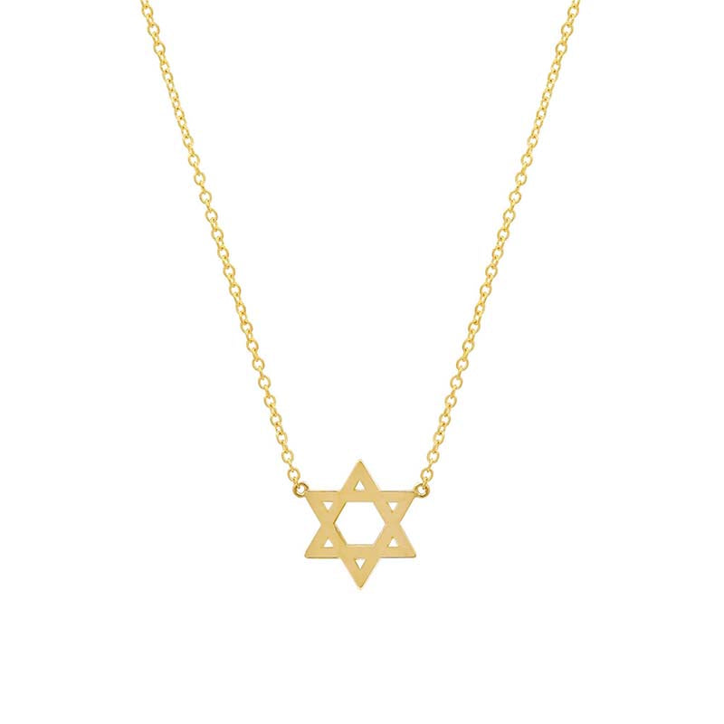 Star of David necklace. Magen David necklace. - Accessories
