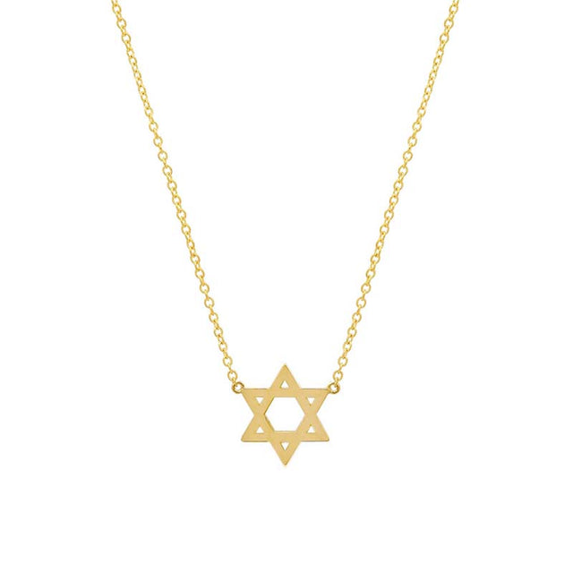 Mini Star of David Necklace