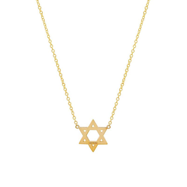 Mini Star of David Necklace