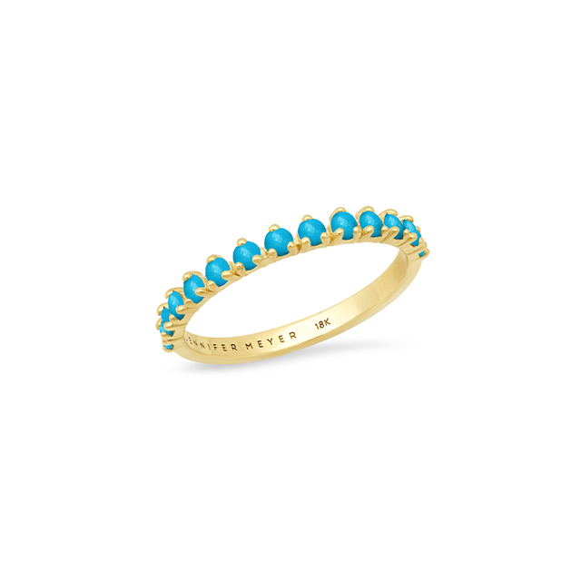 3-Prong Turquoise Ring