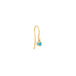 Illusion Set Turquoise Drop Earrings