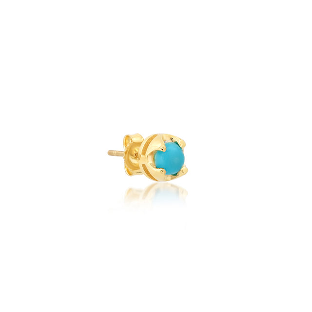 Small Illusion Set Turquoise Studs