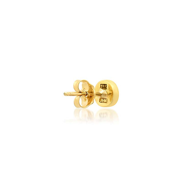 Turquoise Inlay Circle Studs
