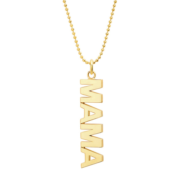 Uppercase Mama Pendant Necklace
