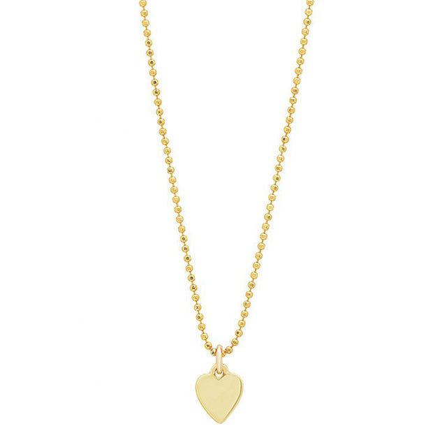 Mini Heart Charm Necklace