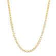 1/3 Diamond Mini Bezel Tennis Necklace