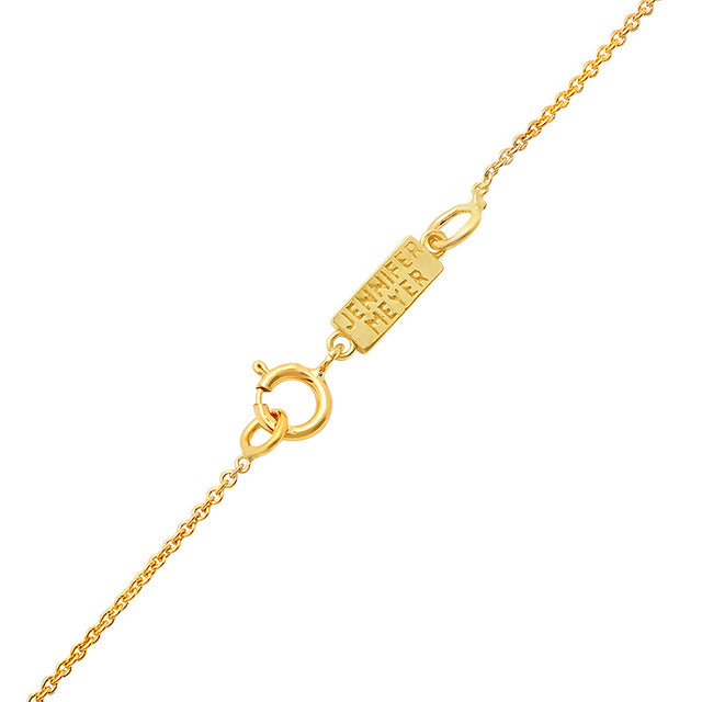 Mini Diamond Star of David Necklace