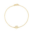 Diamond Mini Clover Bracelet