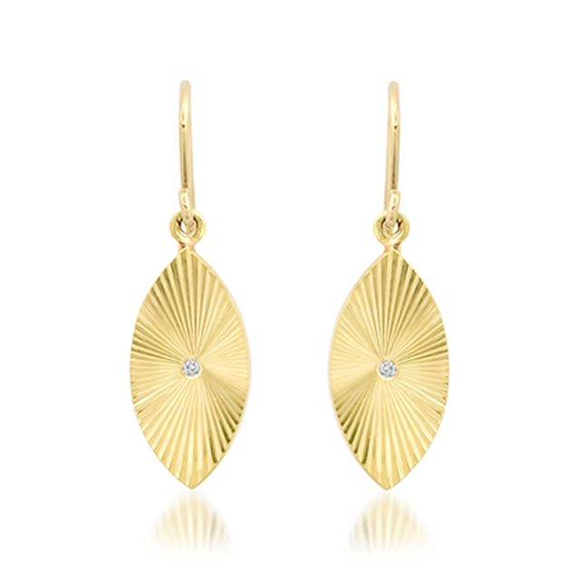 Mini 70's Evil Eye Earrings