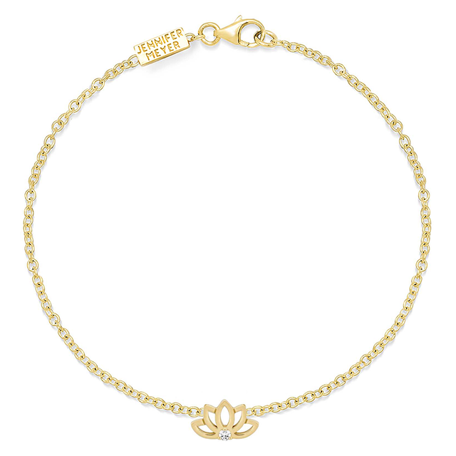 Mini Lotus Flower Bracelet
