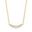 5 Illusion Set Diamond Necklace