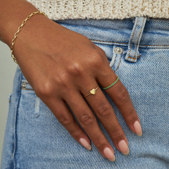 Mini Heart Ring