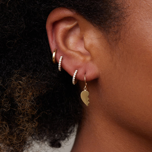 Mini Piece of My Heart Earrings