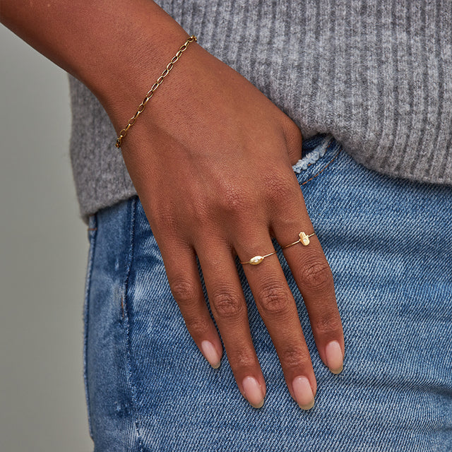 Mini Hamsa Ring