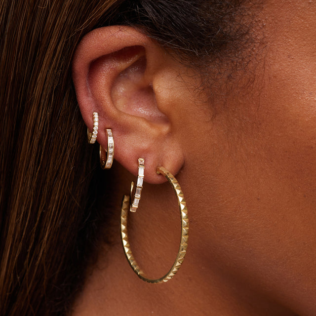 Medium Square Hoops