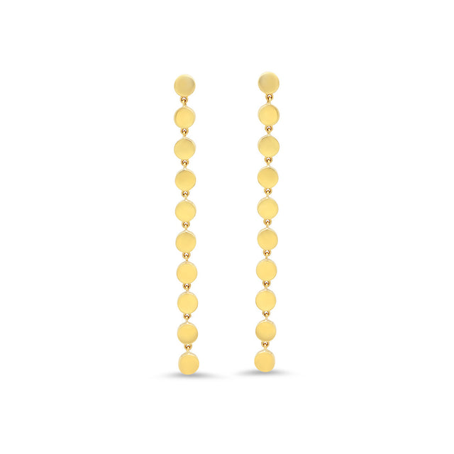 Mini Circle Link 10 Drop Studs
