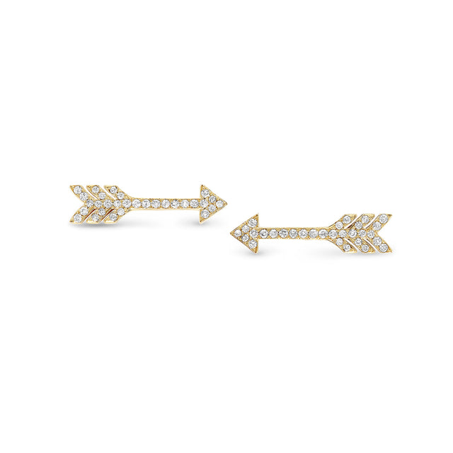Diamond Extra Small Arrow Studs