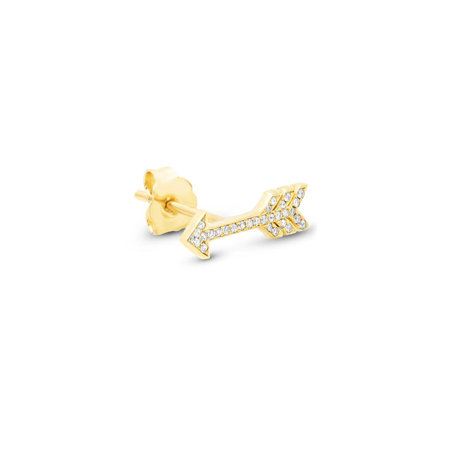 Diamond Extra Small Arrow Studs