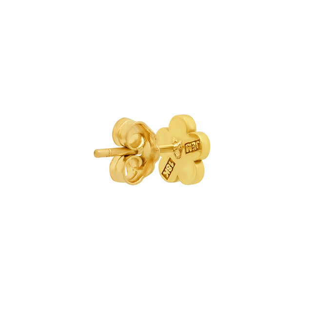 Mini Daisy Studs with Turquoise Center