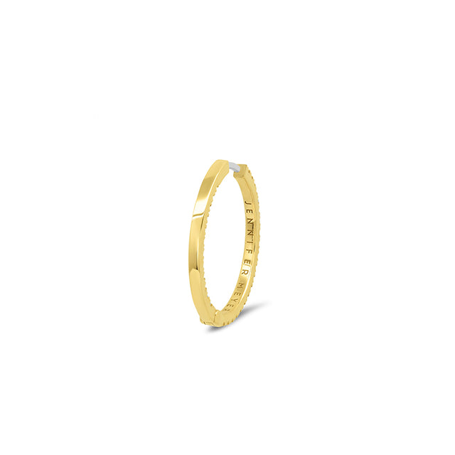 Diamond Small Inside Out Hoops