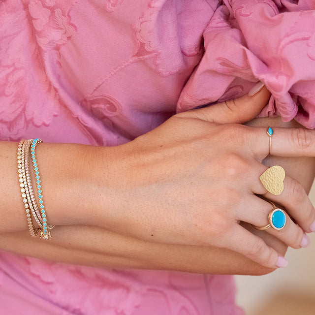 Turquoise Marquise Ring