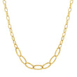Small Edith Link Necklace with Medium Edith Link Accent