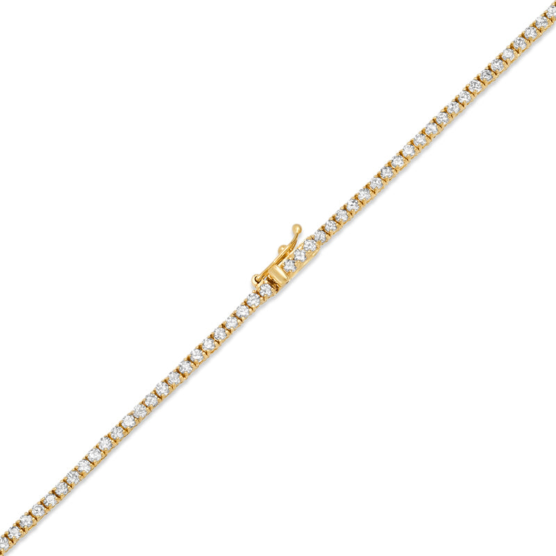 4-Prong Diamond Tennis Lariat