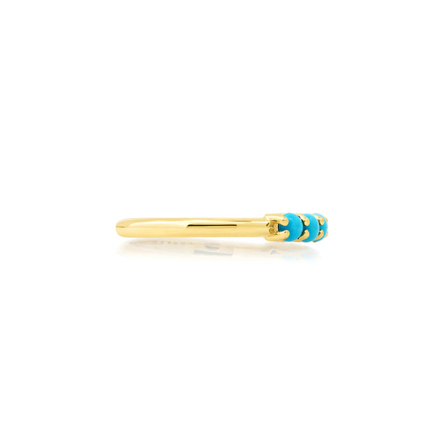 4-Prong Turquoise Ring