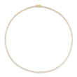 3-Prong Pearl Tennis Necklace