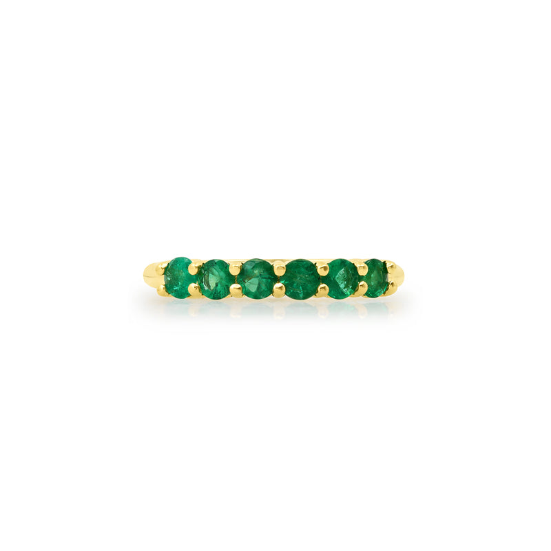 4-Prong Emerald Ring