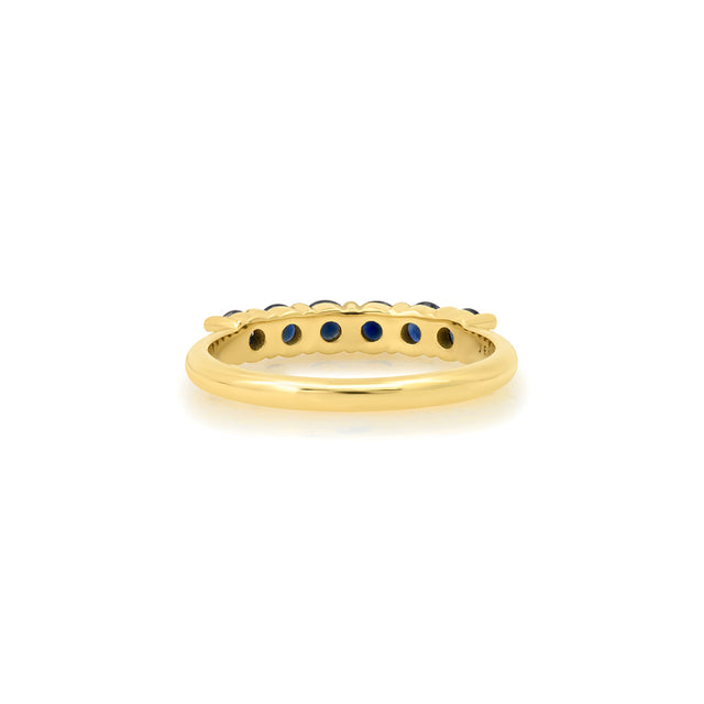 4-Prong Blue Sapphire Ring