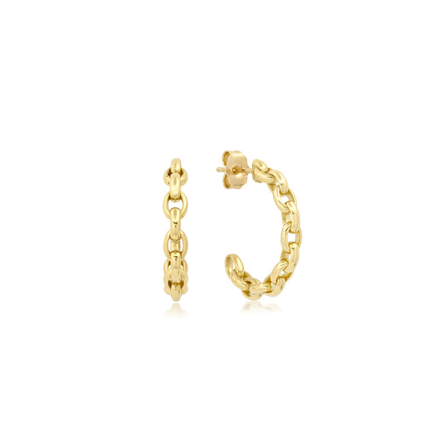Mini Edith Link Hoops