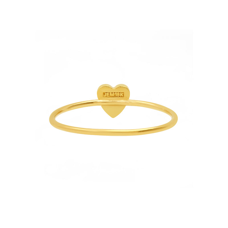 Diamond Mini Heart Ring