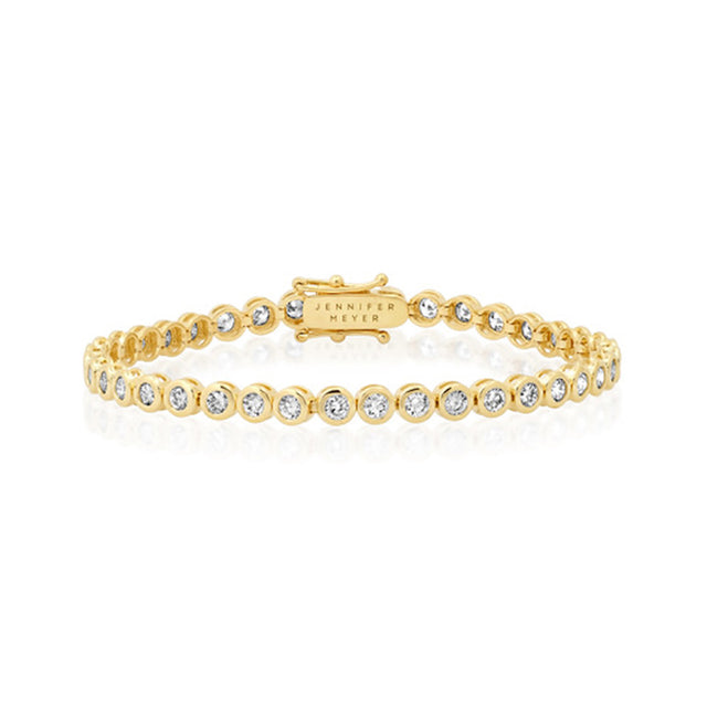 Luxe Diamond Bezel Tennis Bracelet