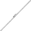 White Gold 3-Prong Diamond Tennis Necklace