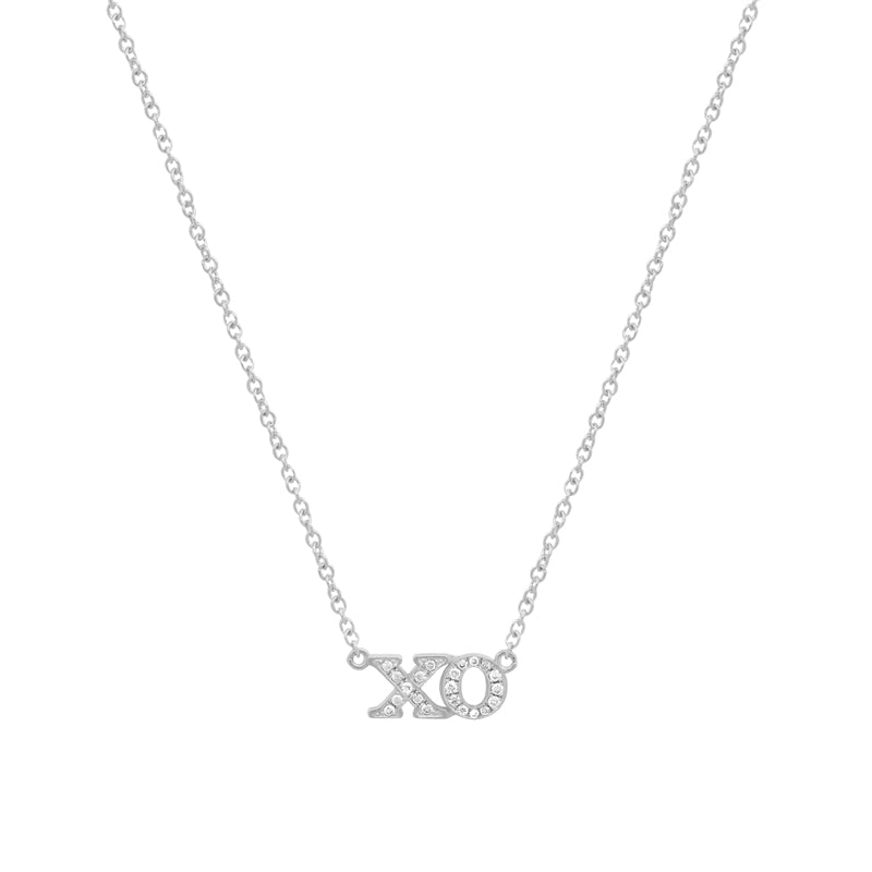 XO Kiss & Hug Necklace-Solid 14k Gold – Yen Chee Design
