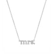 White Gold Mrs Necklace