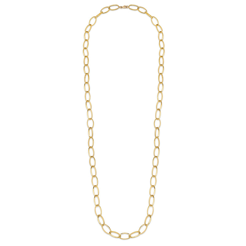 30" Large Edith Link Necklace