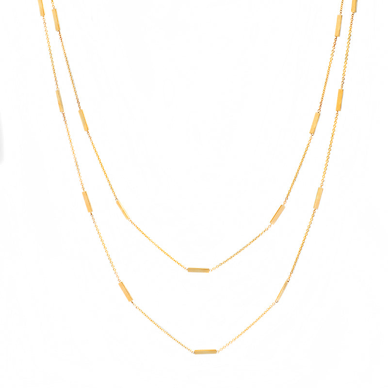 44 Inch Bar By-The-Inch Necklace
