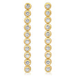 Diamond Bezel Tennis Studs