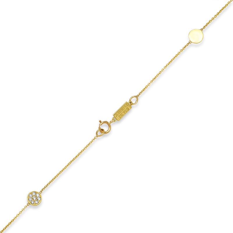 Diamond Circle By-The-Inch Necklace