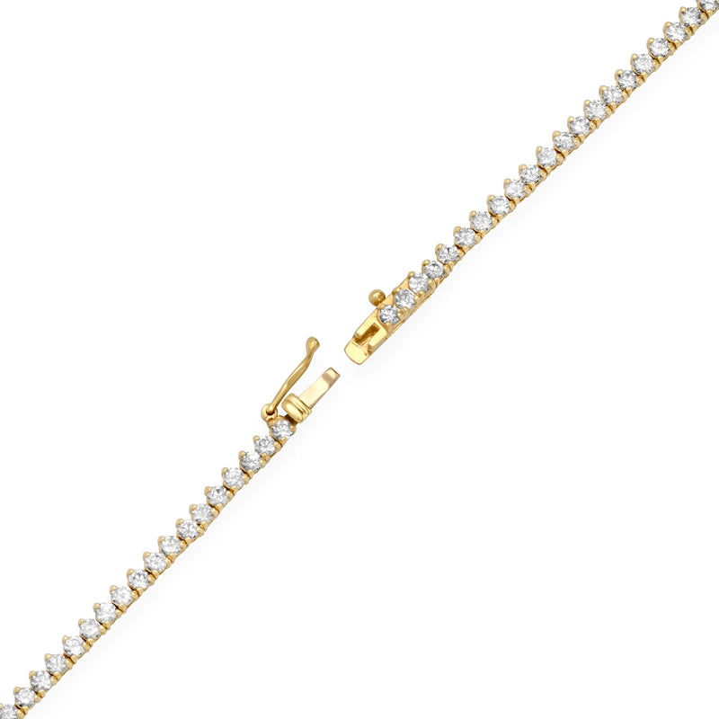 Shop Saks Fifth Avenue Collection 14K White Gold & 10.08 TCW Diamond Tennis  Necklace | Saks Fifth Avenue