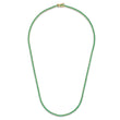 Emerald 4-Prong Tennis Necklace