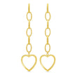 Medium Edith With Open Heart Accent Studs