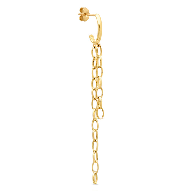 Edith Studs with Small Edith Link Fringe