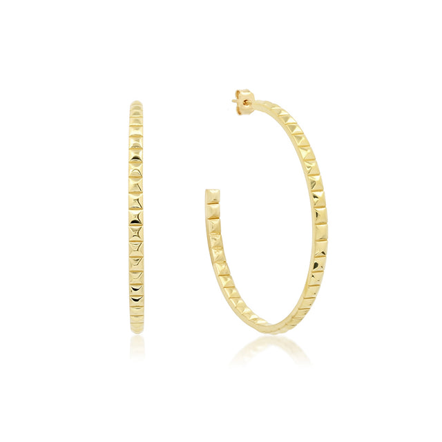 Medium Square Hoops