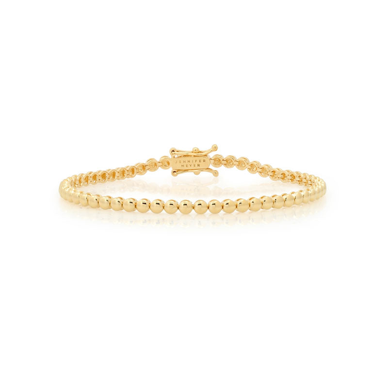 Lab-grown diamond tennis bracelet, 14k WG 10cttw - Gems of La Costa