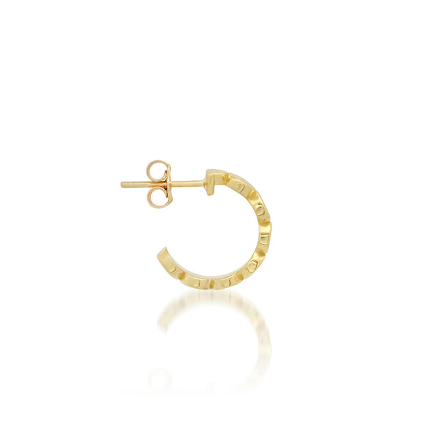 Mini Circle Link Mini Hoops
