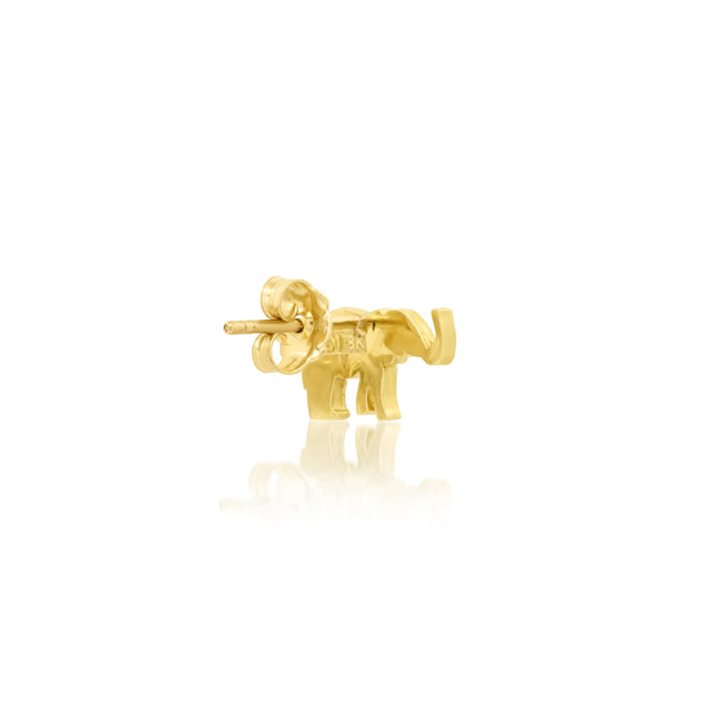 Diamond Mini Elephant Studs